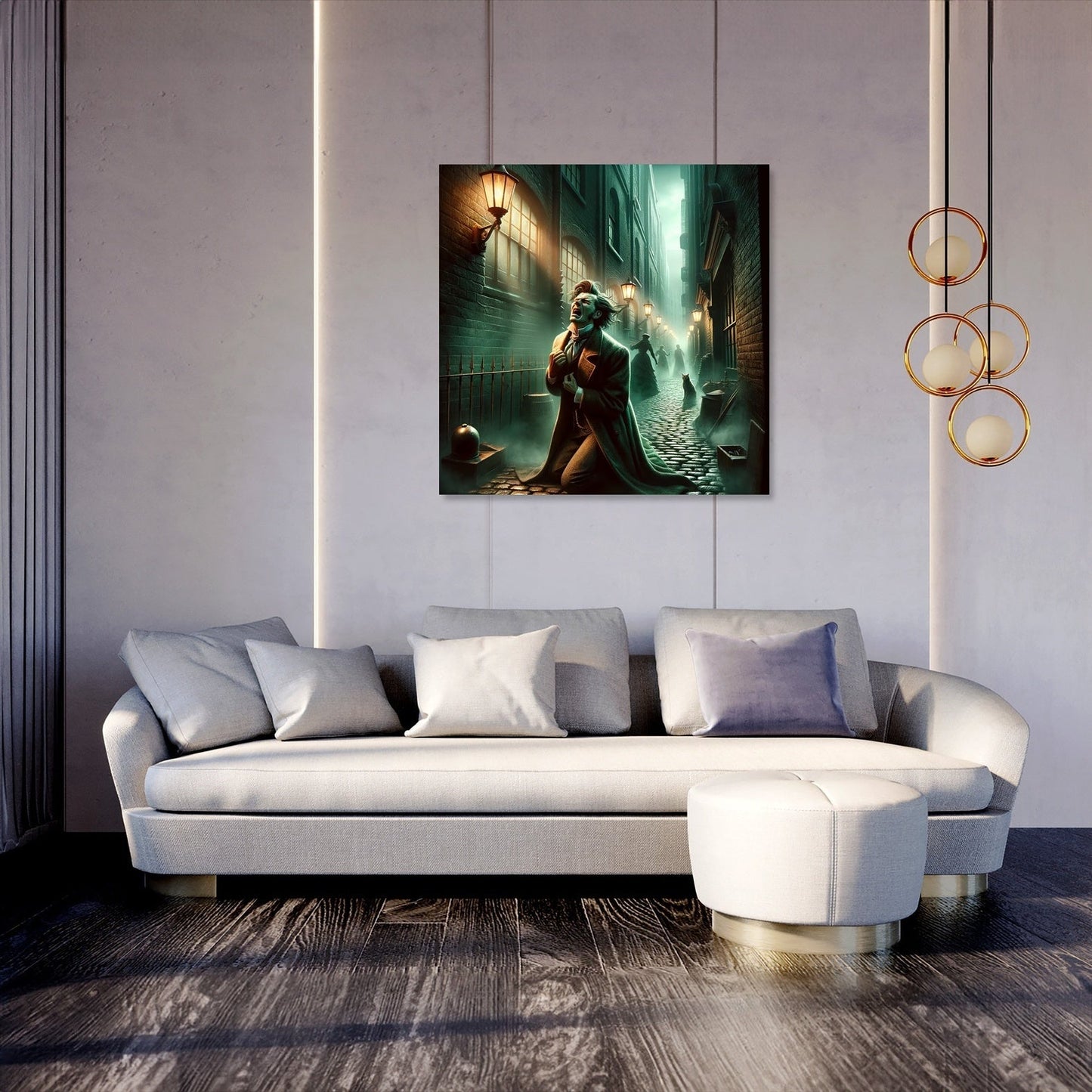 Transformation in the Shadows Canvas