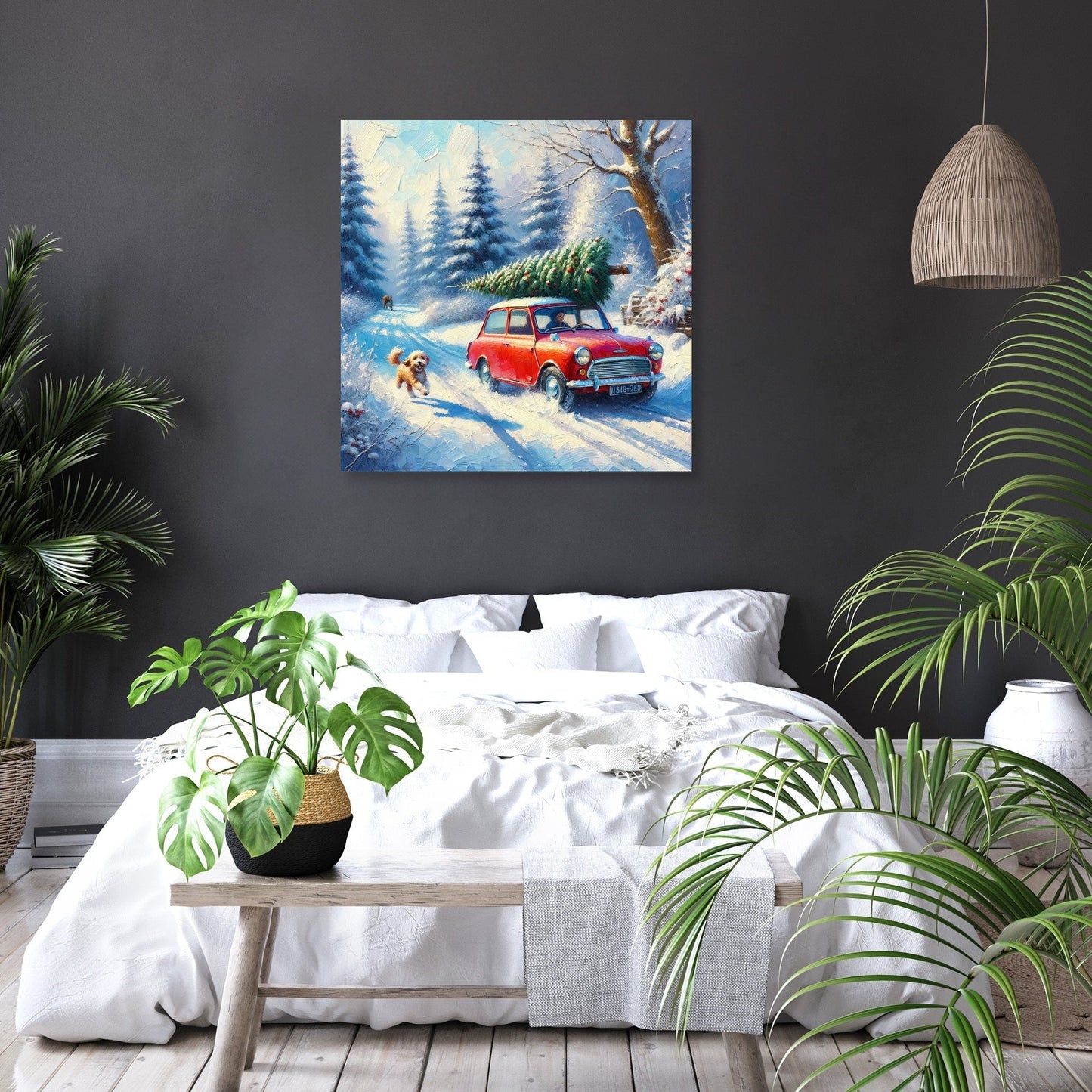 Christmas Journey Home Canvas