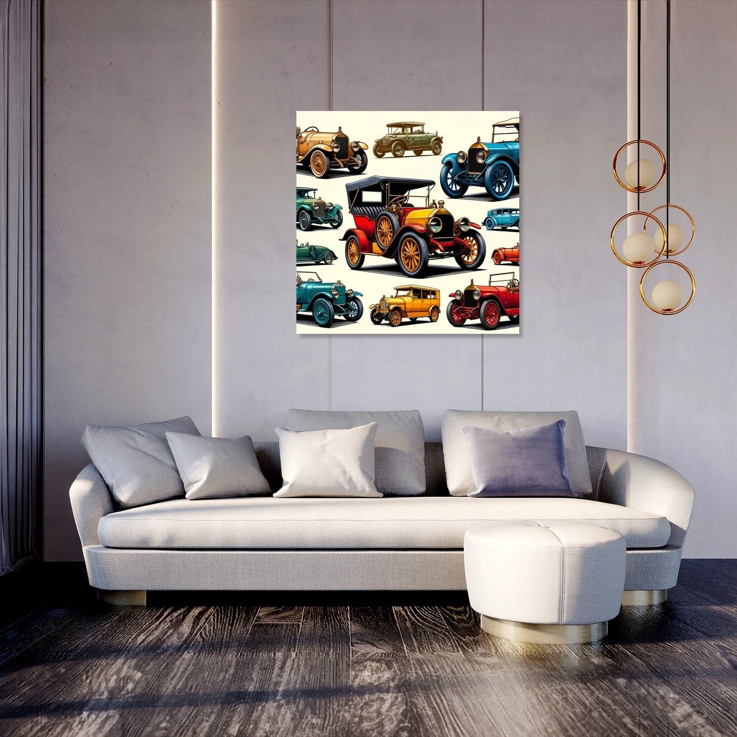 Vintage Elegance Canvas