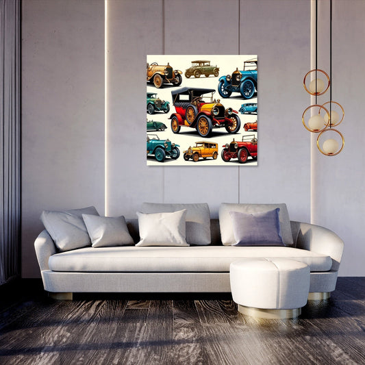 Vintage Elegance Canvas
