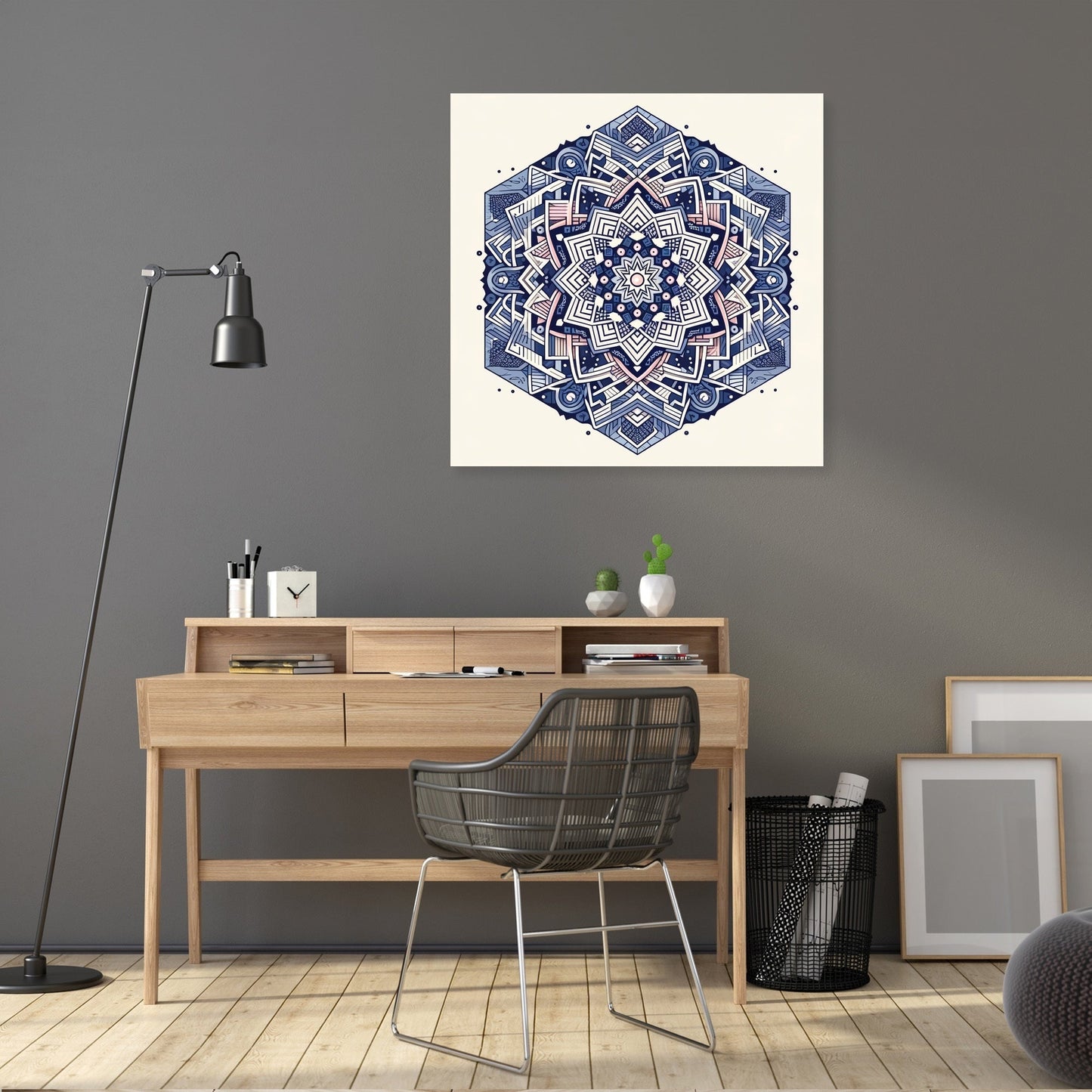 Depth Labyrinth Canvas