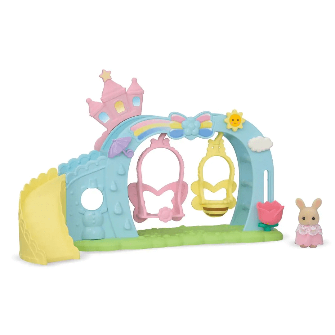 Sylvanian Families Nursery Swing Toy Playset for Ages 3 and Up