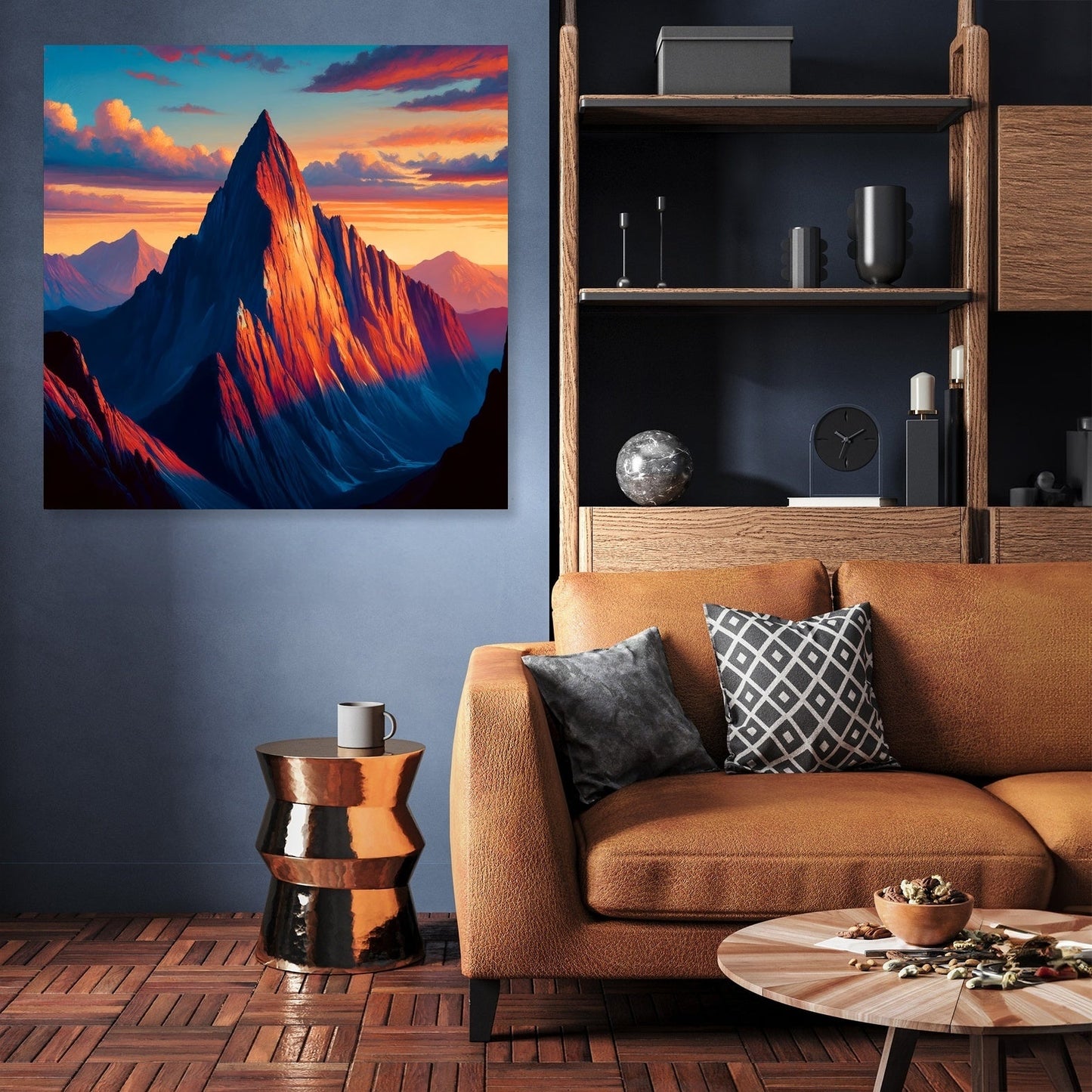 Mitre Peak Sunset Majesty Canvas