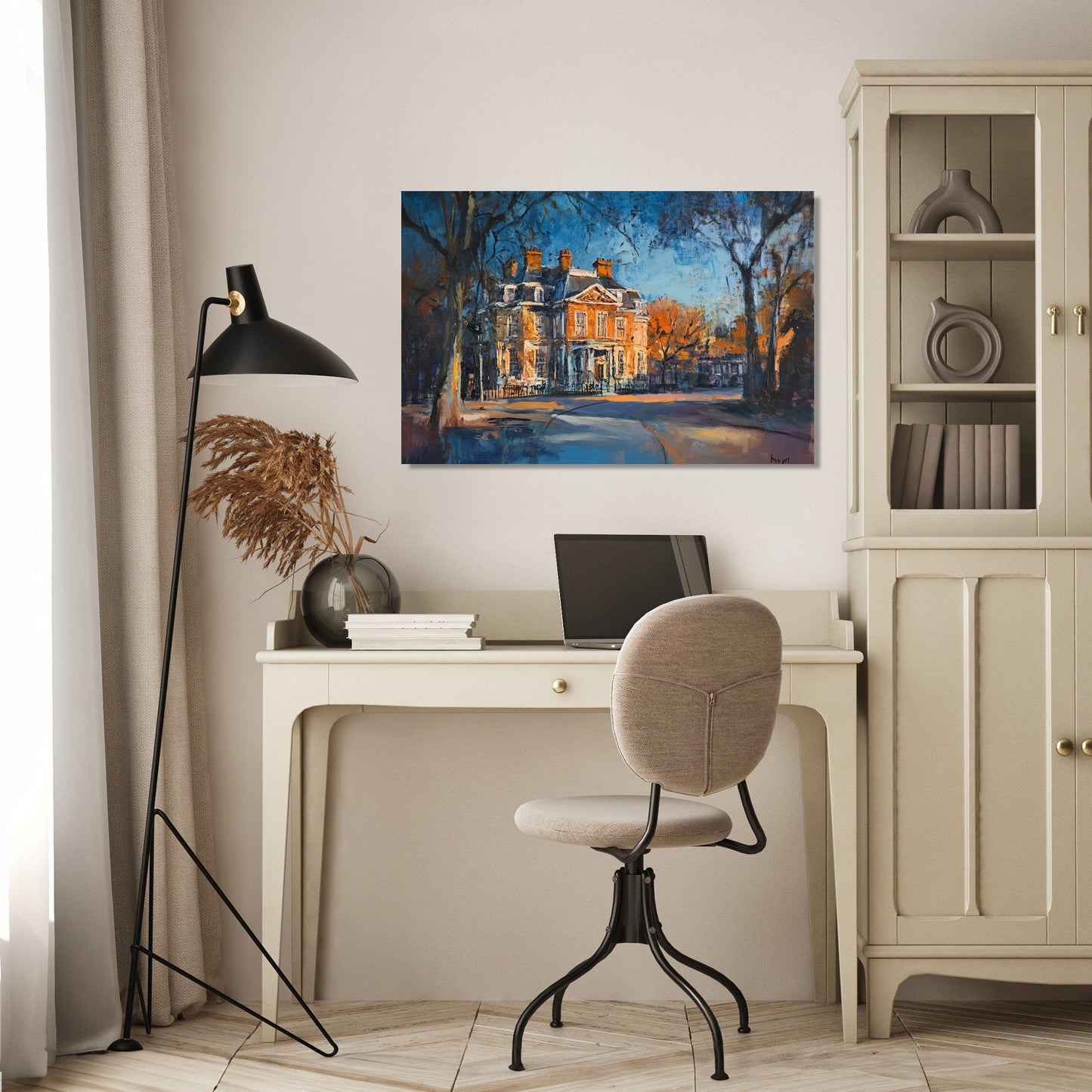 Southampton's Mansion Canvas