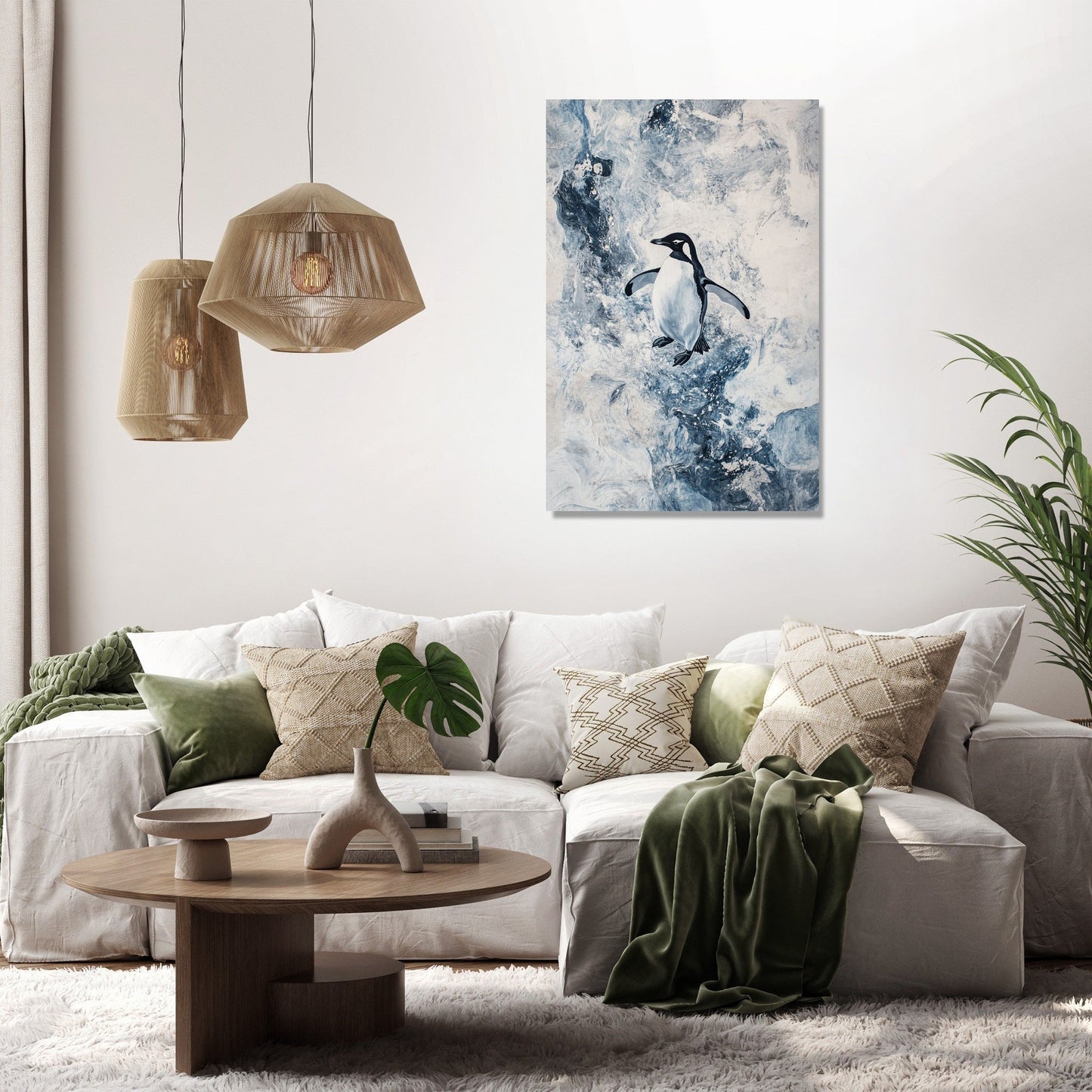 Penguin’s Pilgrimage Canvas