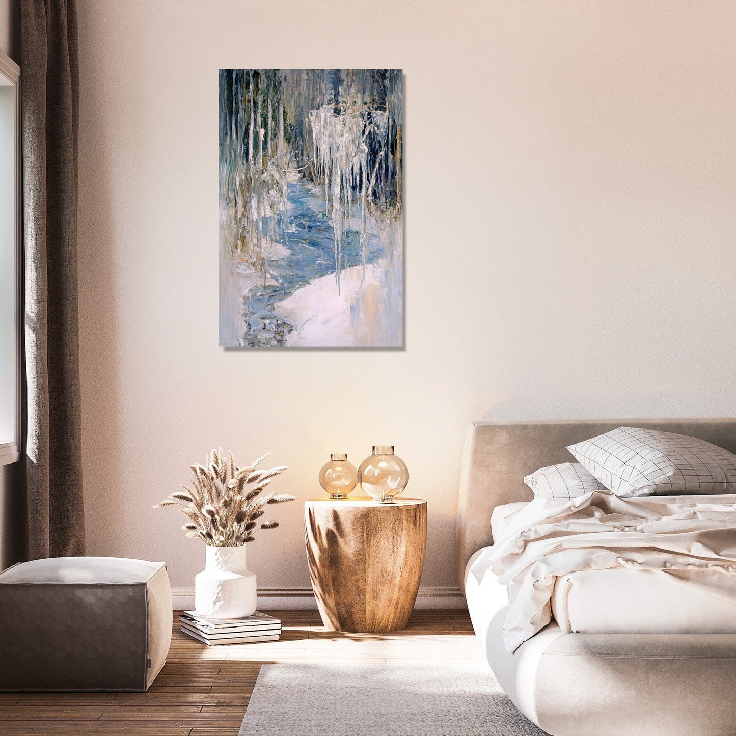 Frozen River Canvas