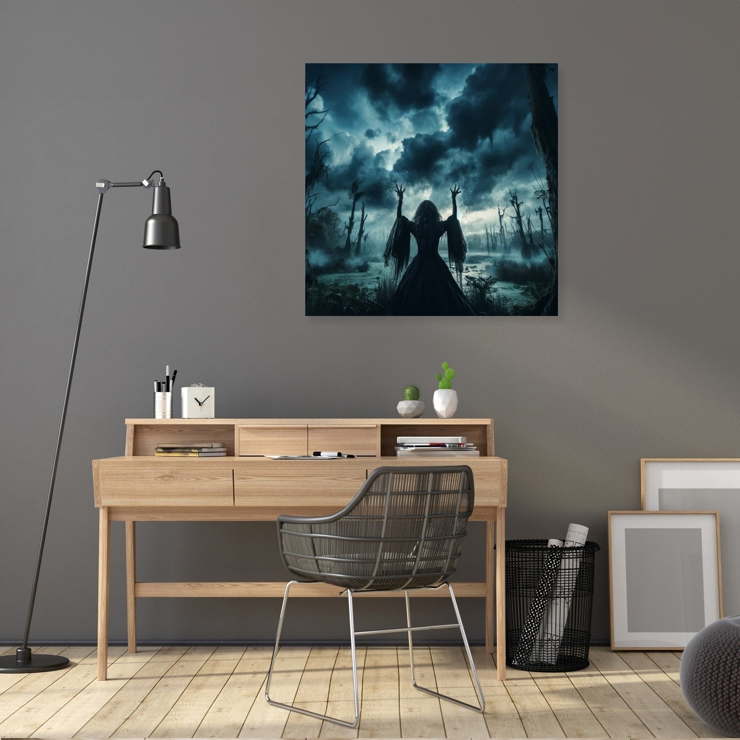Swamp Witch's Spell Canvas