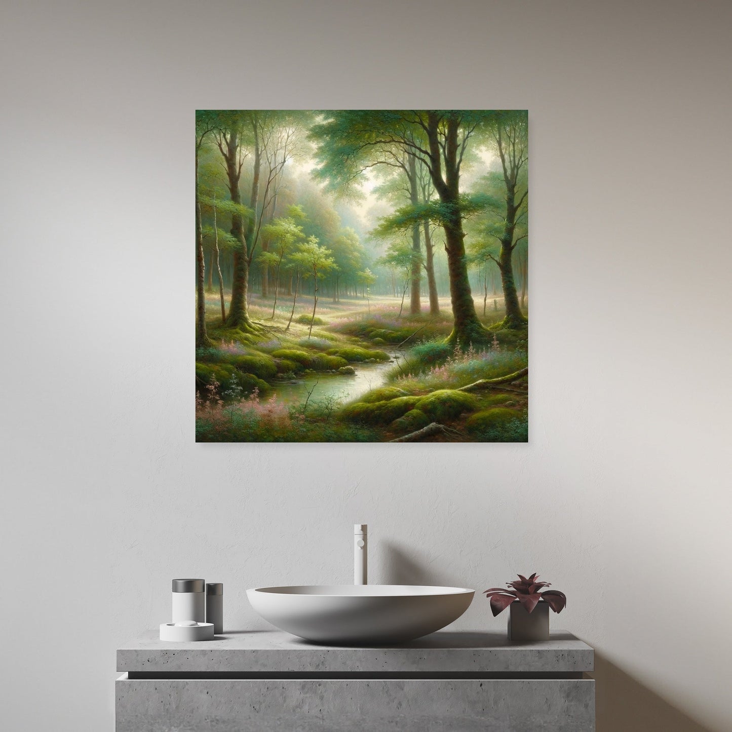 Woodland Glade Serenity Canvas