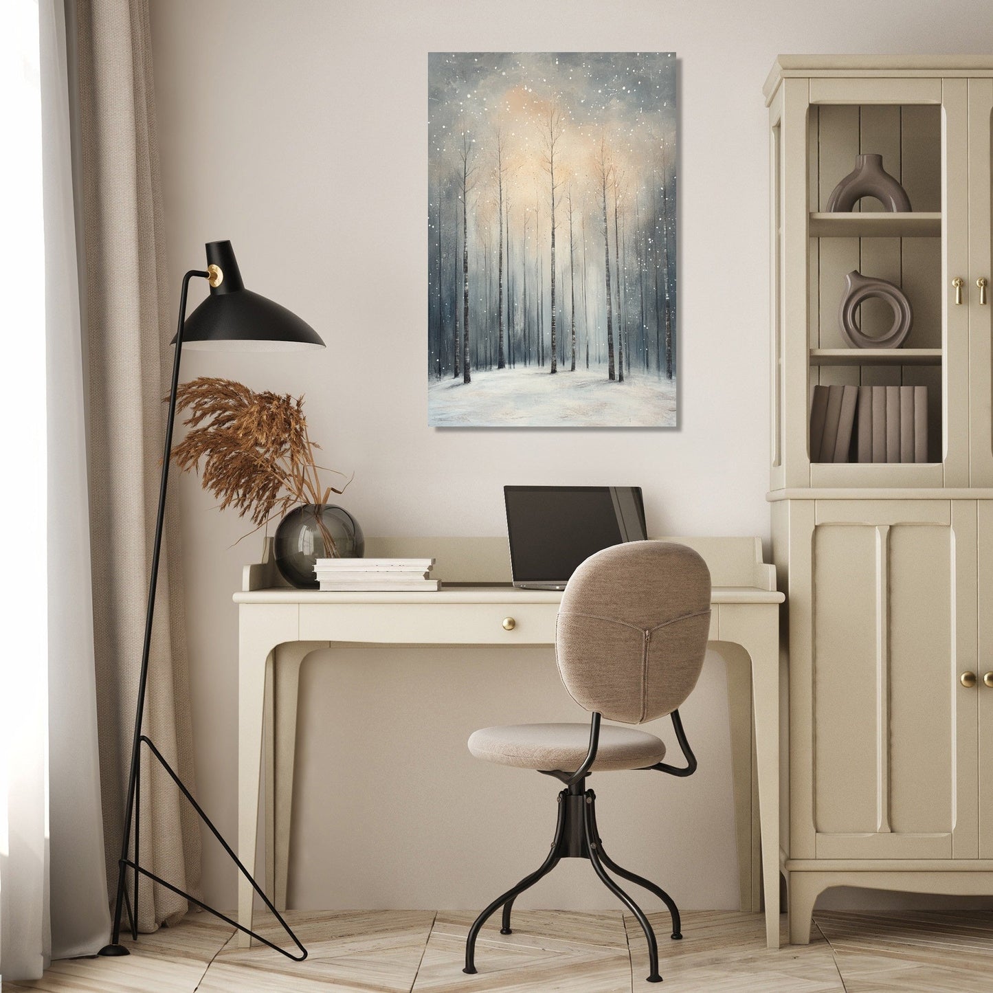 Whispering Snowfall Canvas