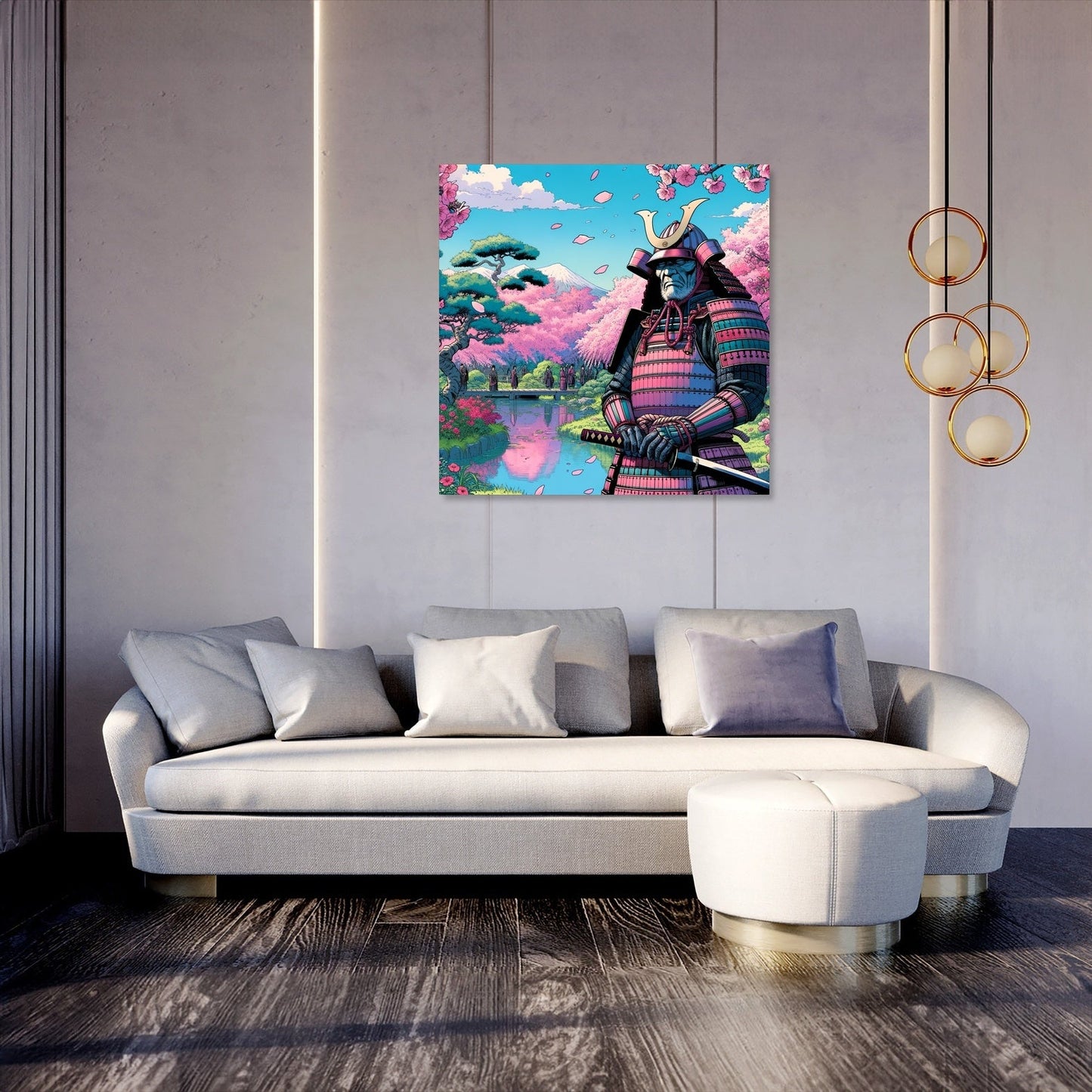 Blossom Warrior Canvas