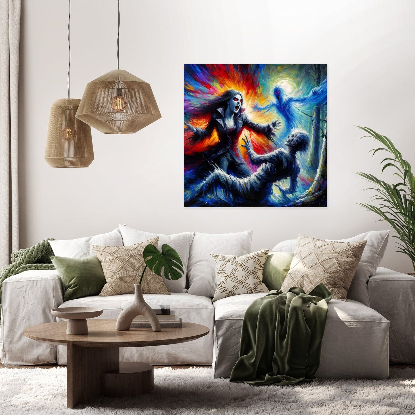 Forest Fury Canvas