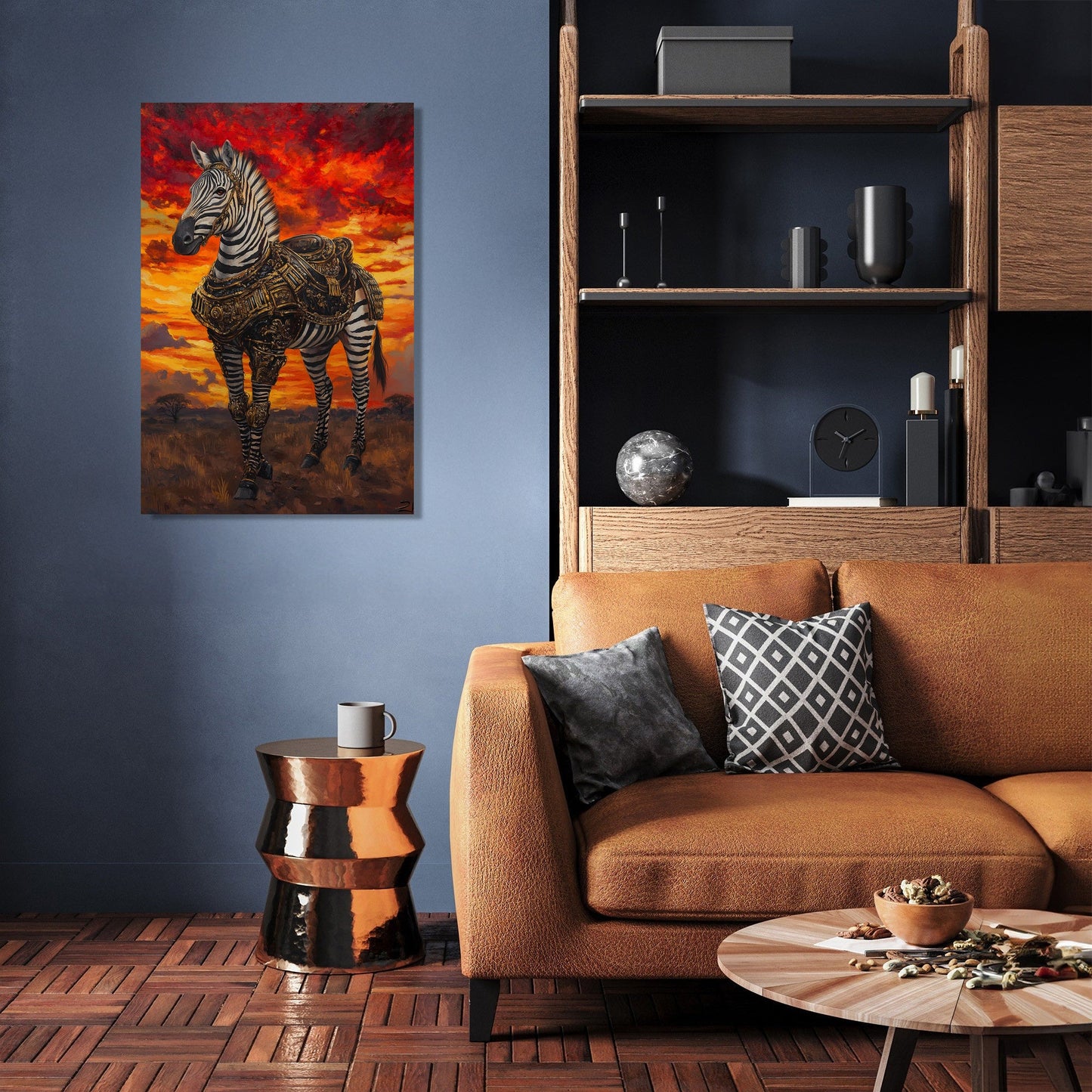 Zebra Majesty Canvas