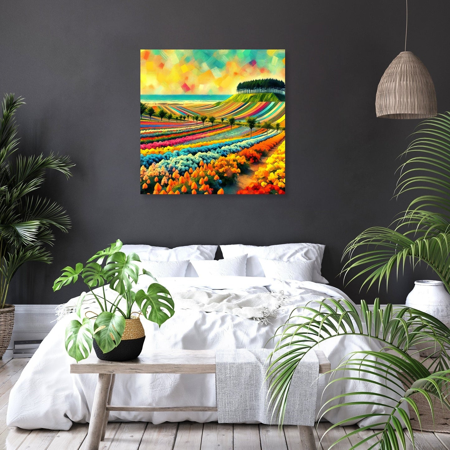 Seaside Bloom Canvas