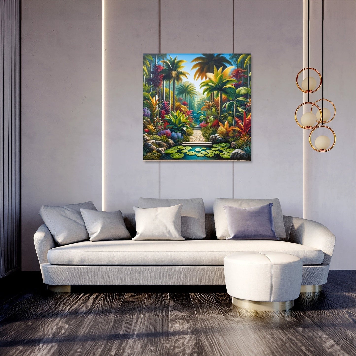 Tropical Oasis Canvas
