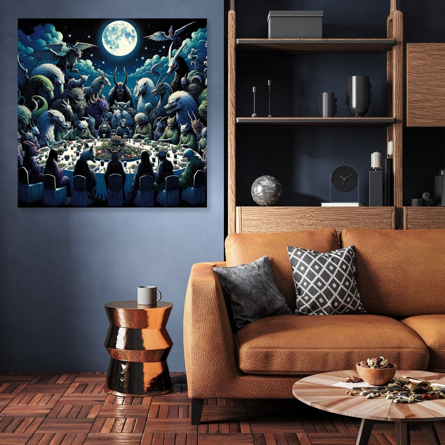 Banquet of the Yokai Canvas