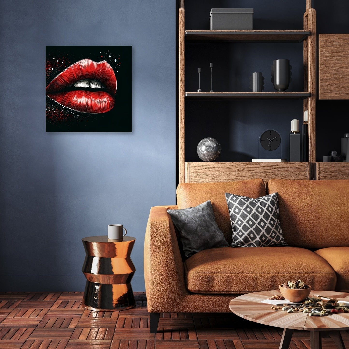 Scarlet Whisper Canvas