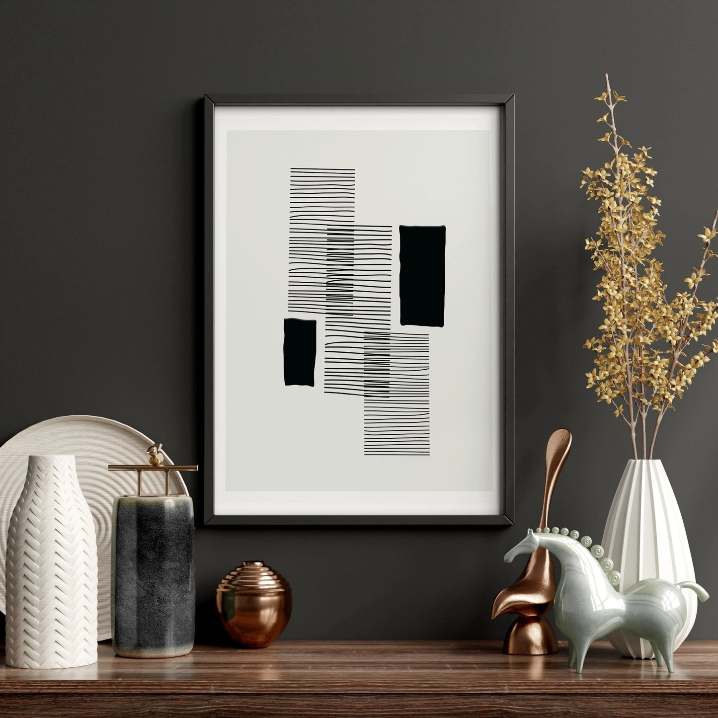 Abstract Art Painting | Set of 3 Abstract Wall art Prints