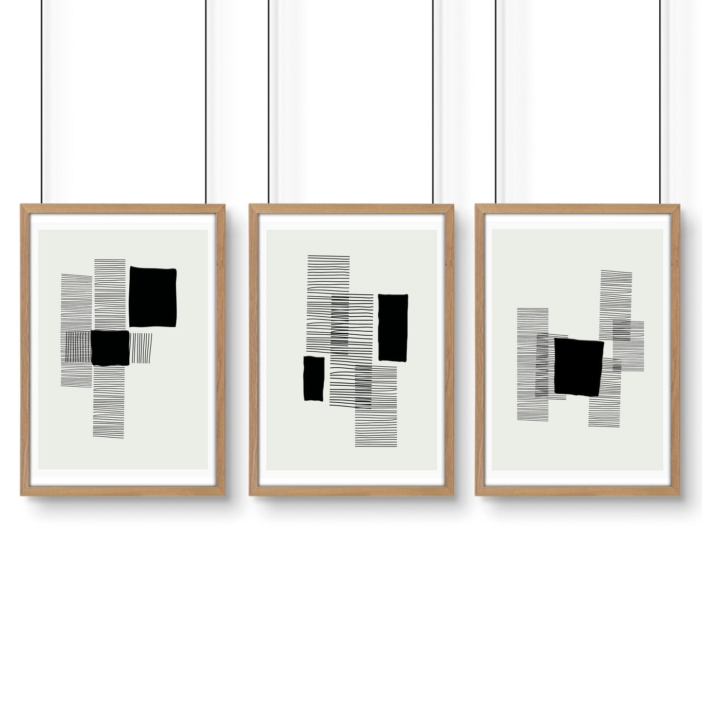 Abstract Art Painting | Set of 3 Abstract Wall art Prints