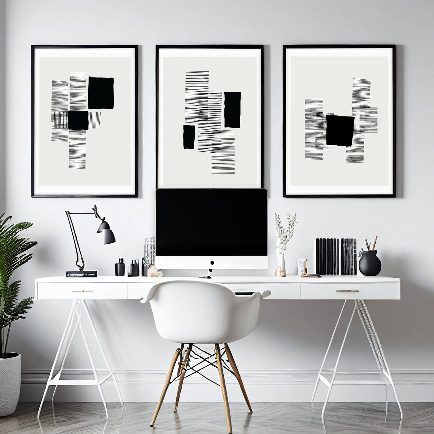 Abstract Artwork Prints | Set of 3 Abstract Wall art Prints