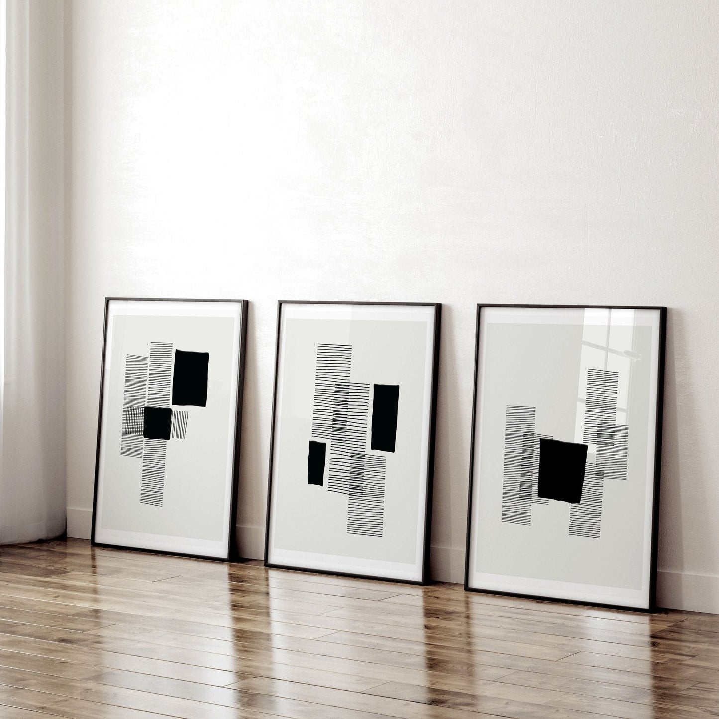 Abstract Artwork Prints | Set of 3 Abstract Wall art Prints