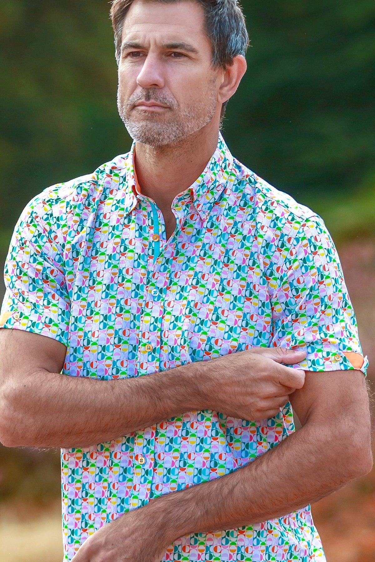 Mod Circles Short Sleeve Shirt
