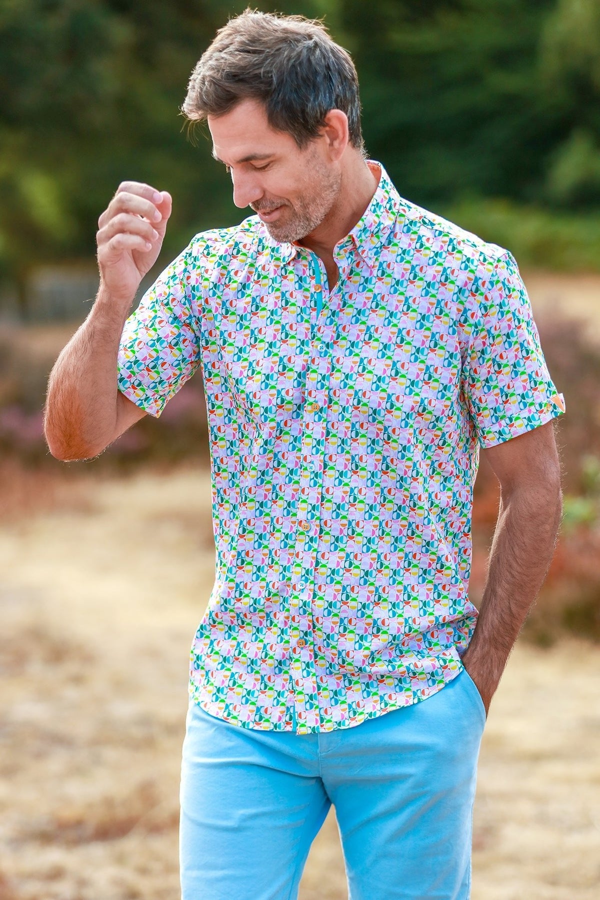 Mod Circles Short Sleeve Shirt