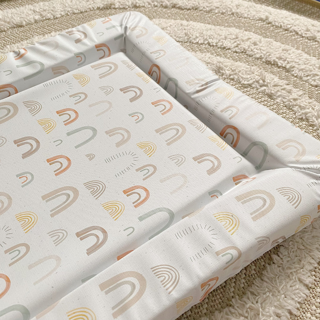 Standard Changing Mat - Abstract Rainbow Print