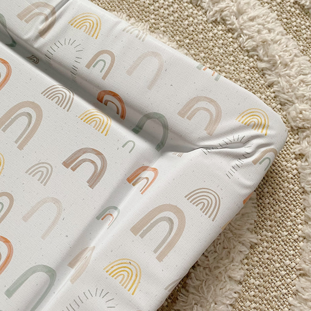 Standard Changing Mat - Abstract Rainbow Print