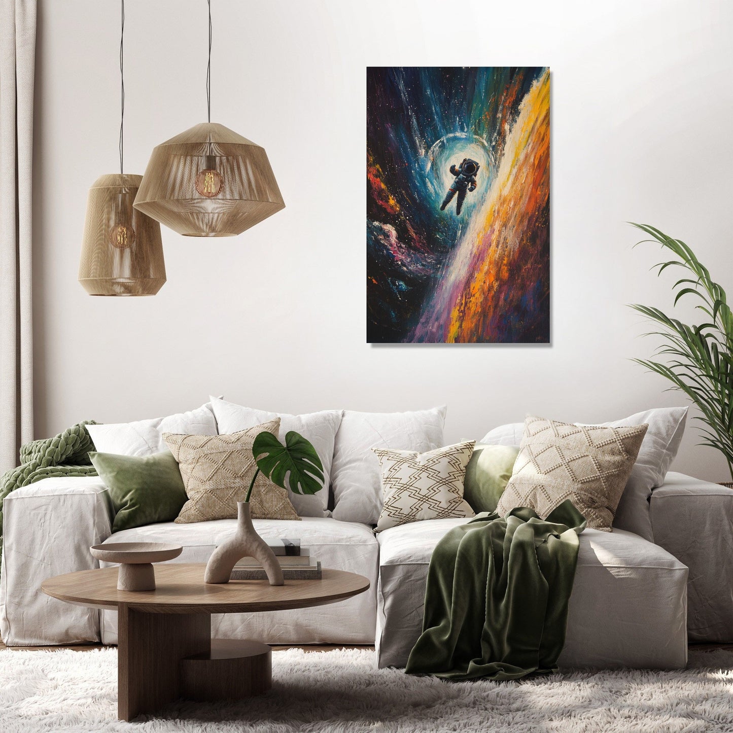 Cosmic Traveller Canvas