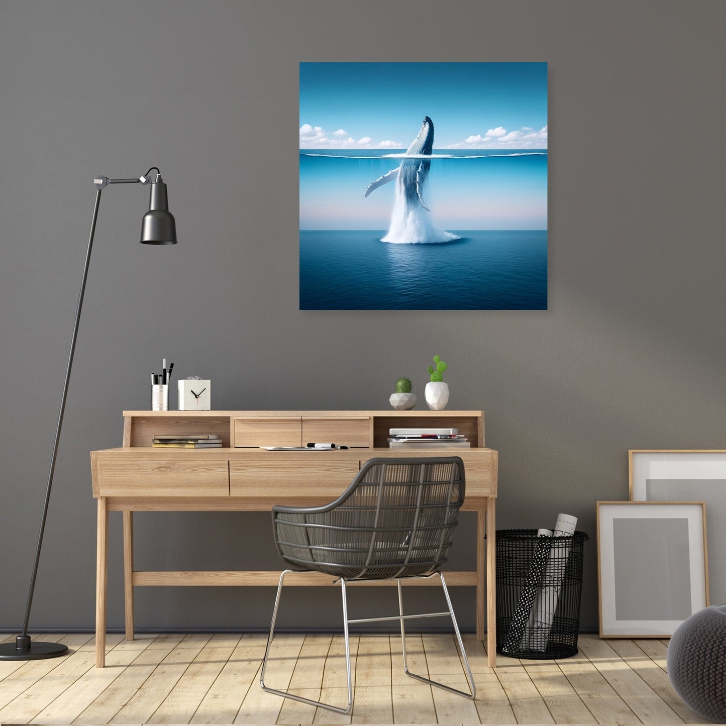 Skyward Ocean Canvas