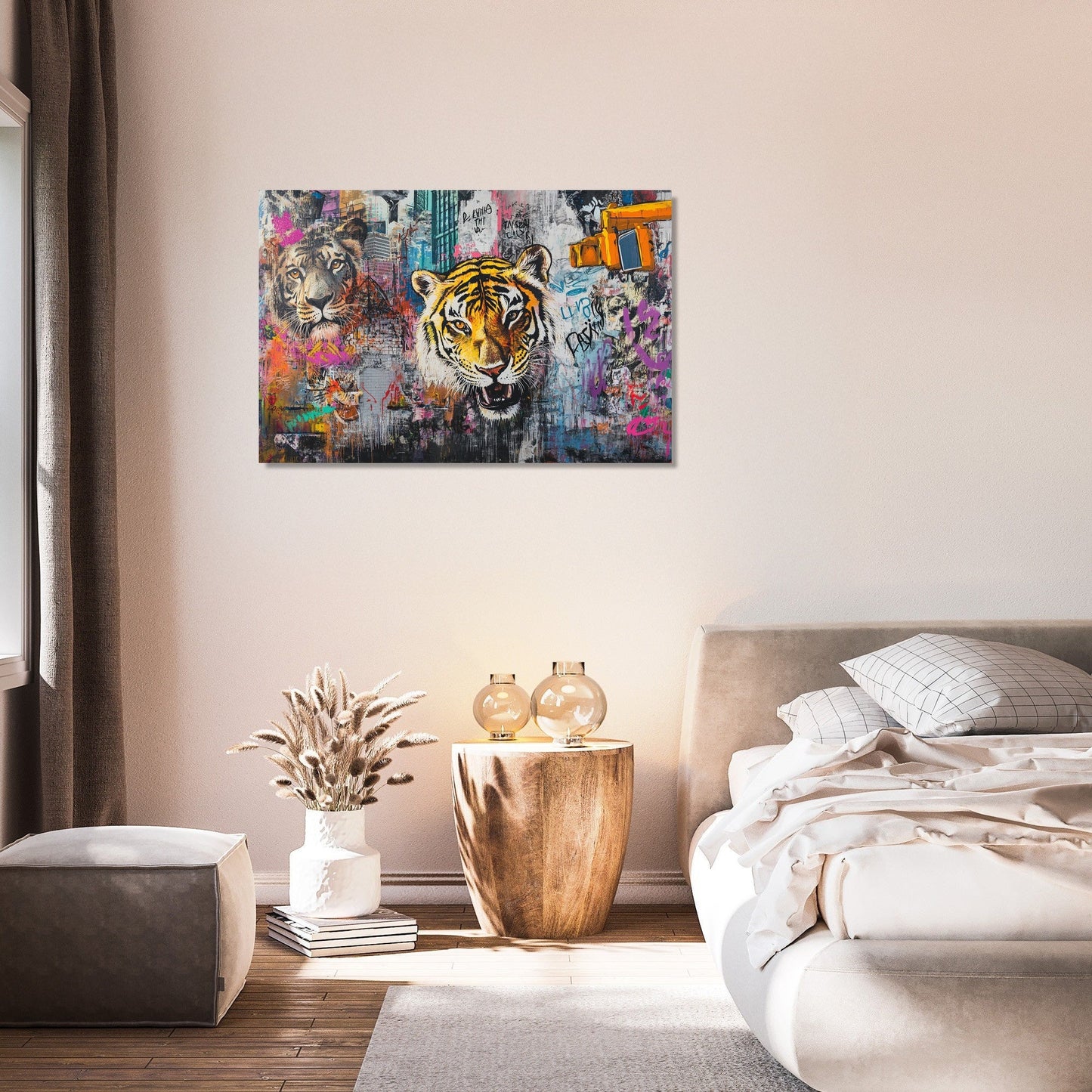 Urban Jungle Animals Canvas