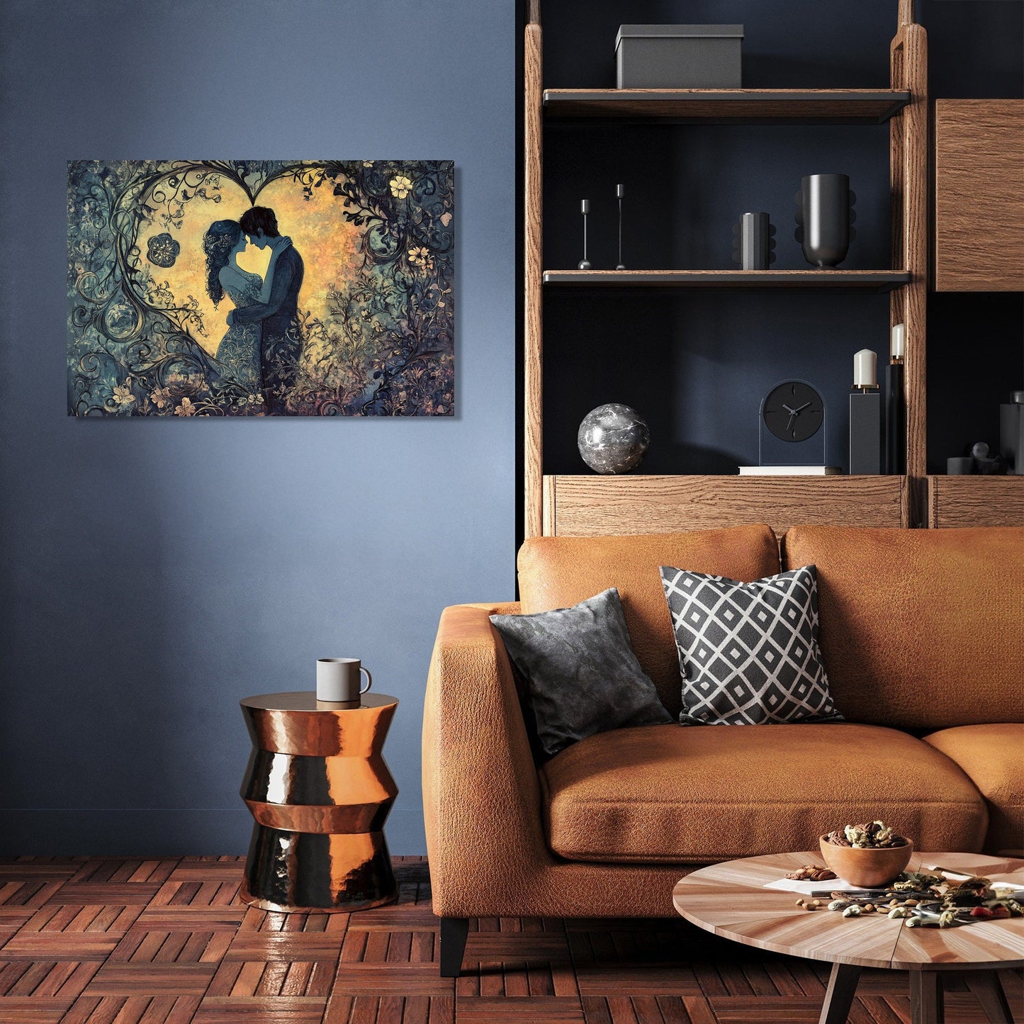 Lovers' Harmony Canvas