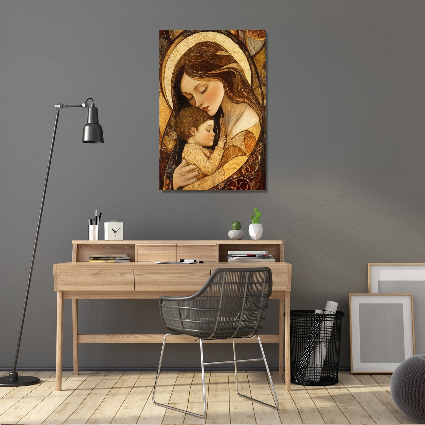 Maternal Serenity Canvas