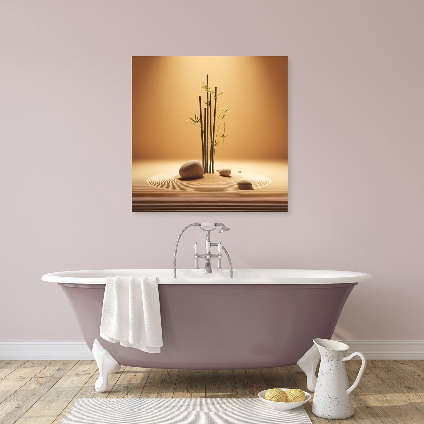 Zen Garden Serenity Canvas