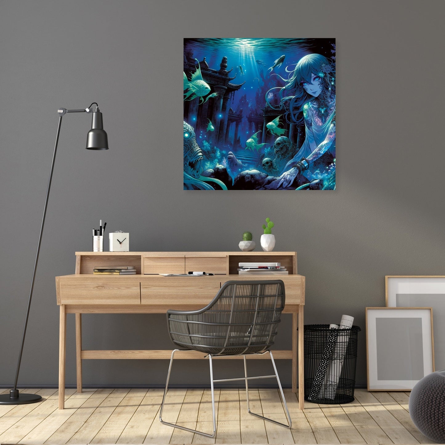 Abyssal Guardian Canvas