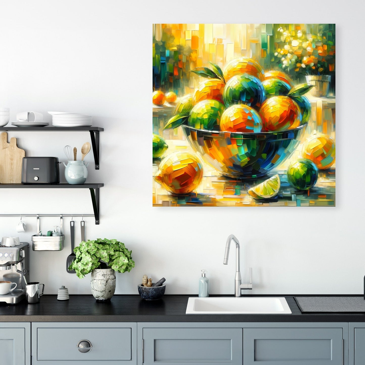Citrus Symphony Canvas