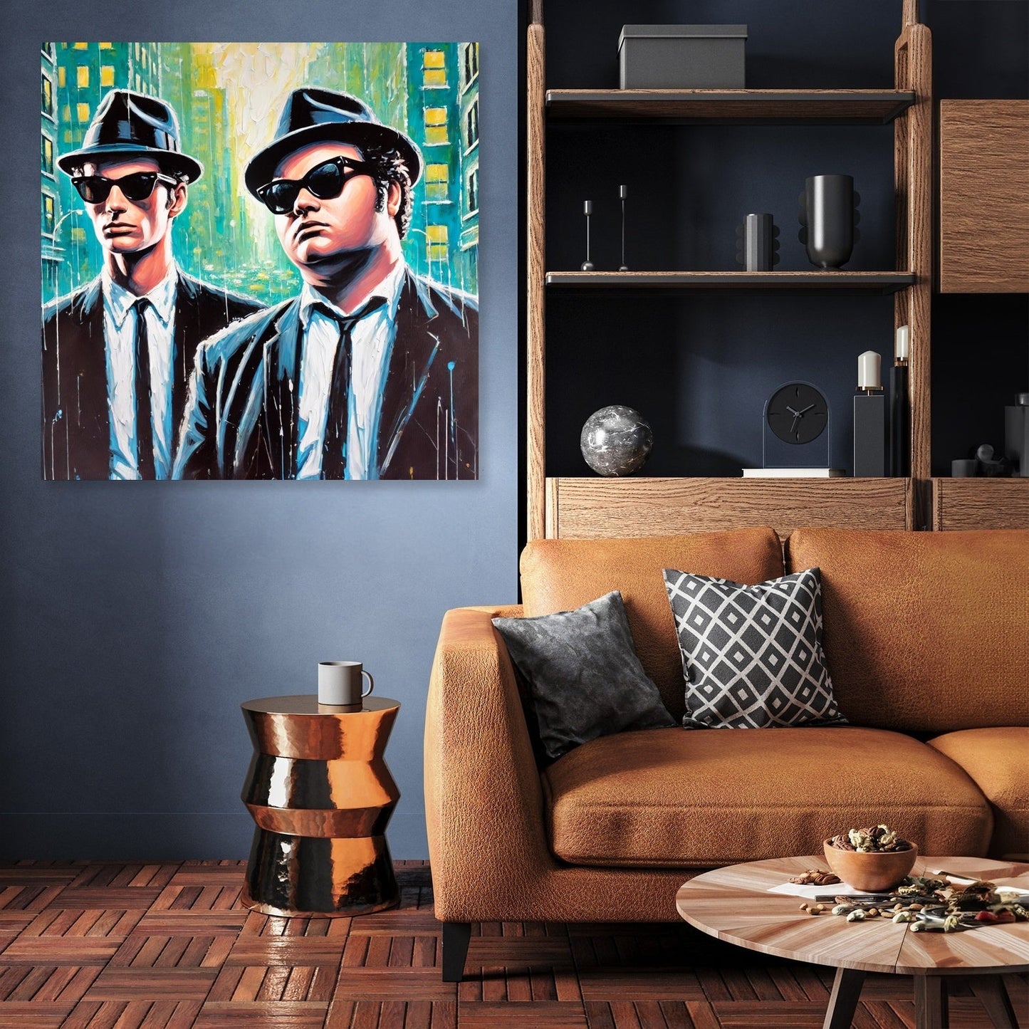 Midnight Groove Canvas