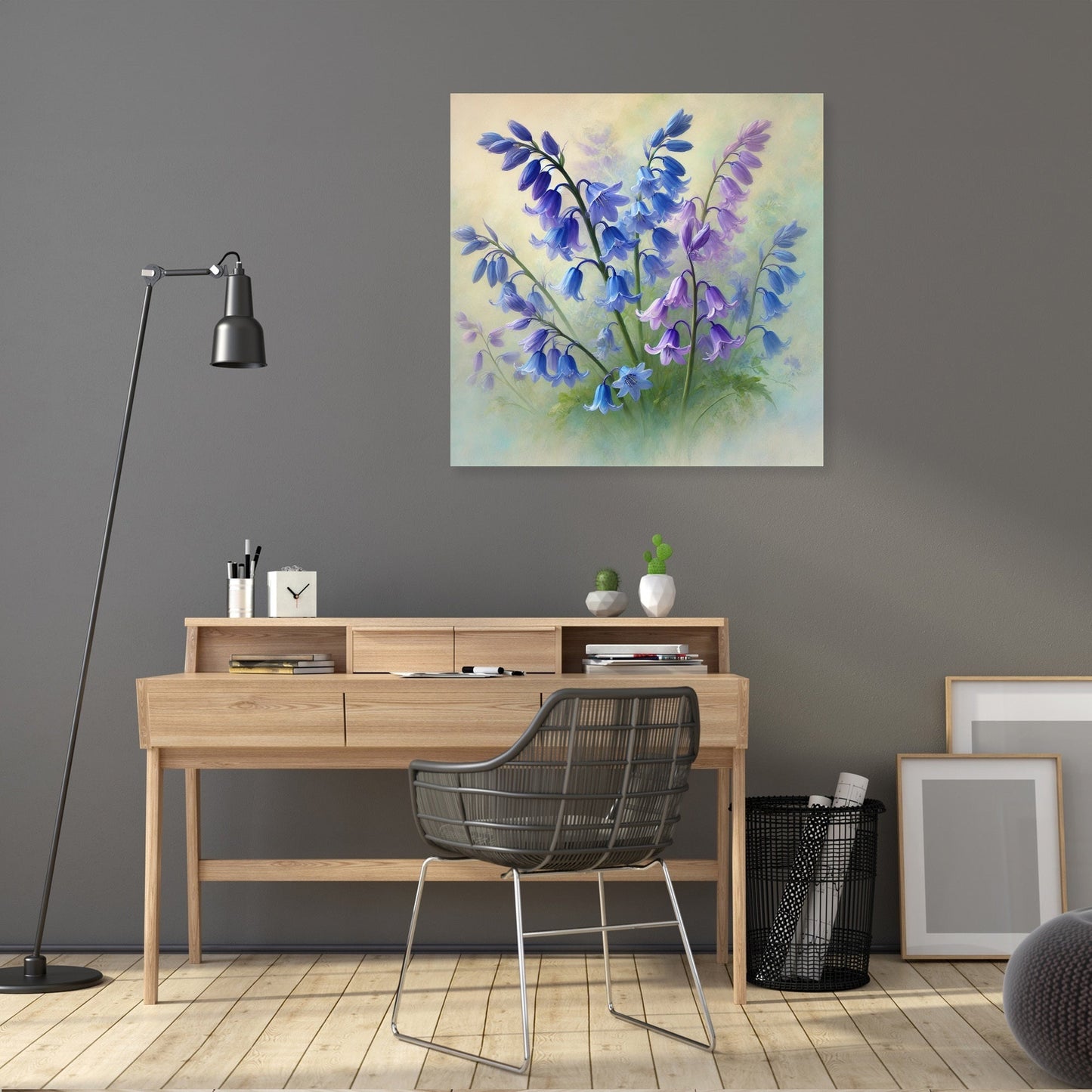 Whispering Bluebells Canvas