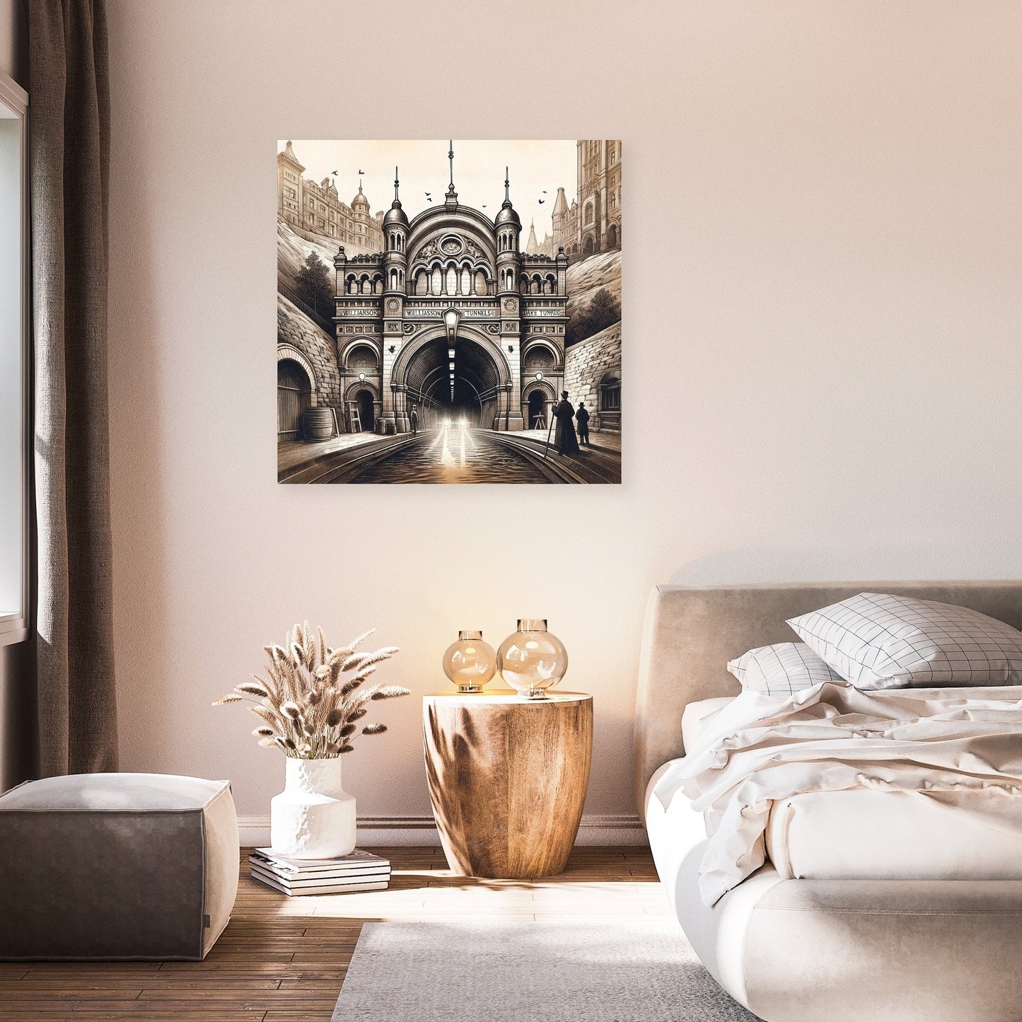 Historic Liverpool Tunnels Expanded Canvas