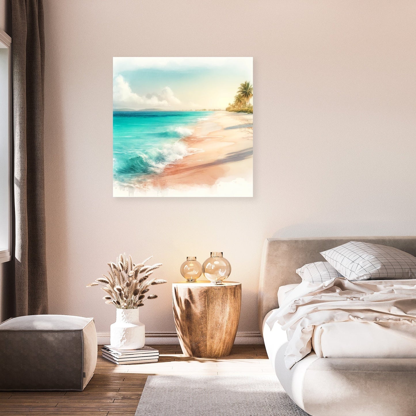 Idyllic Beach Canvas