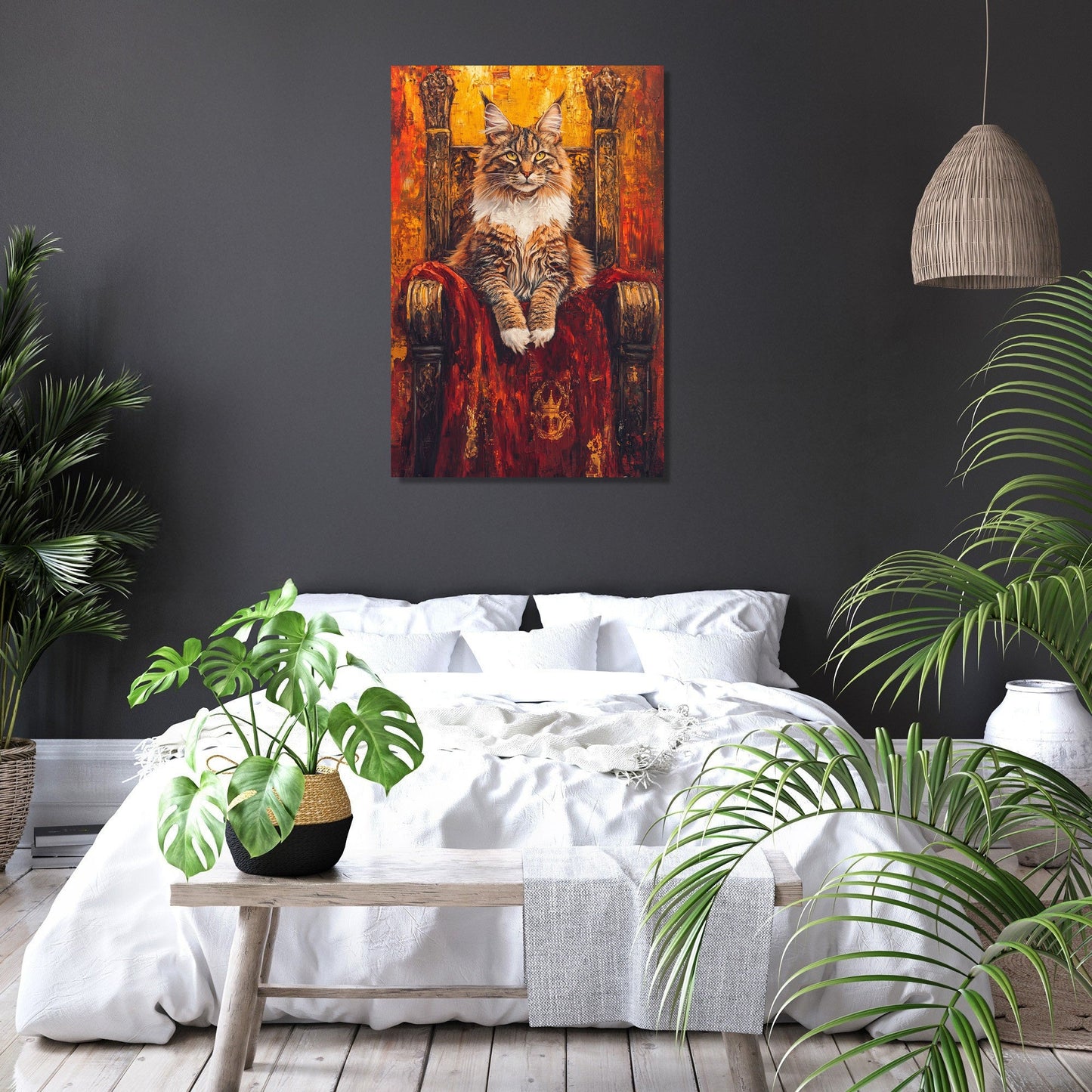 Royal Feline Canvas