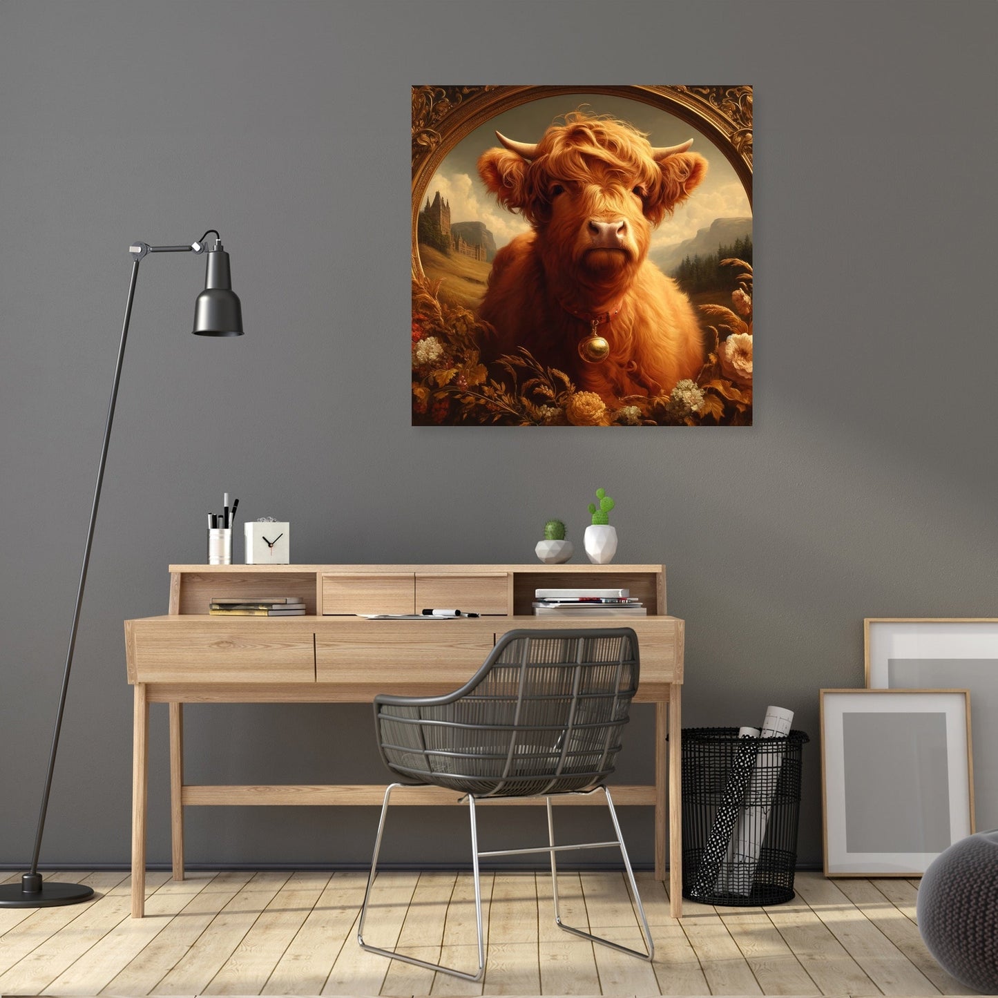 Victorian Highland Grace Canvas