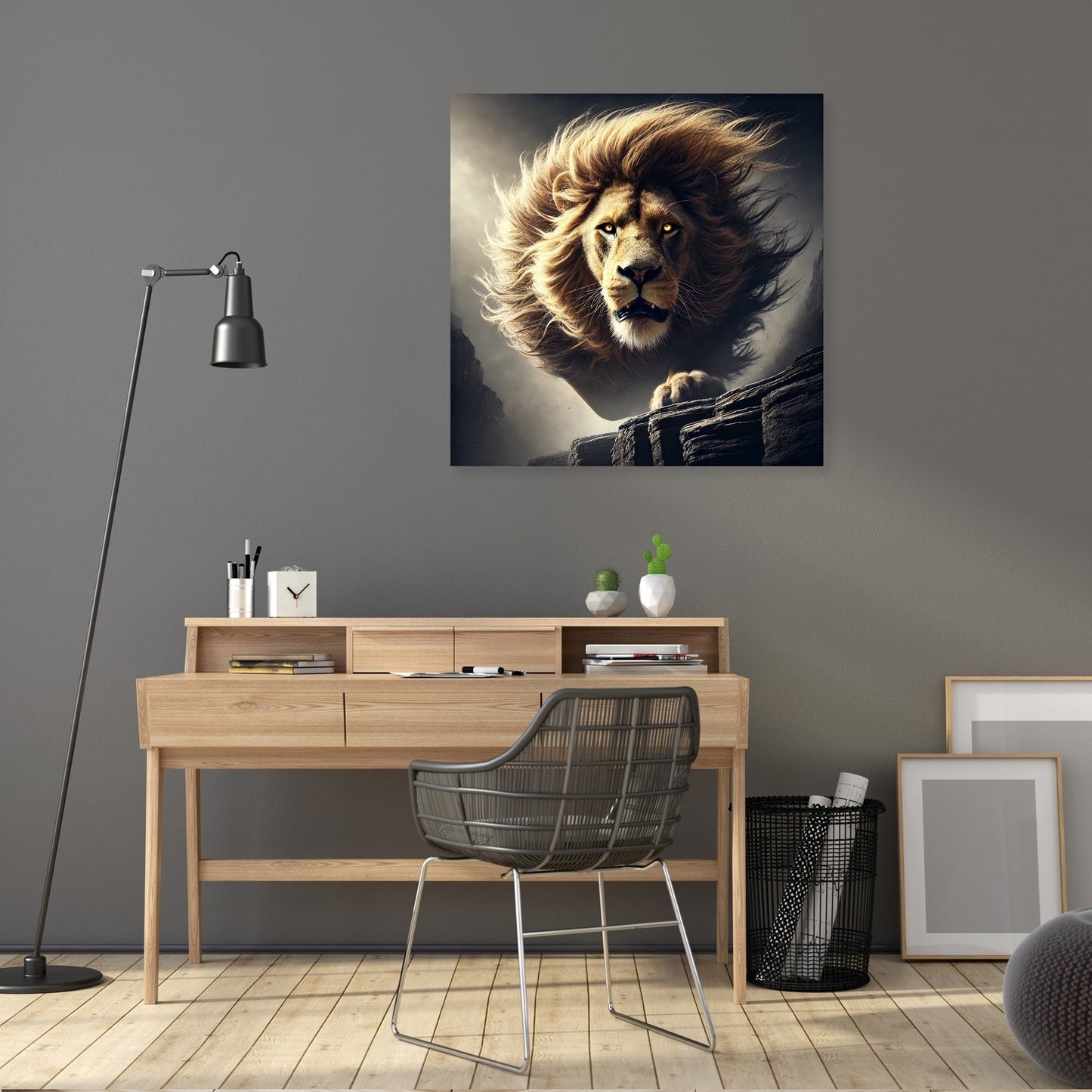 Roaring Majesty Canvas