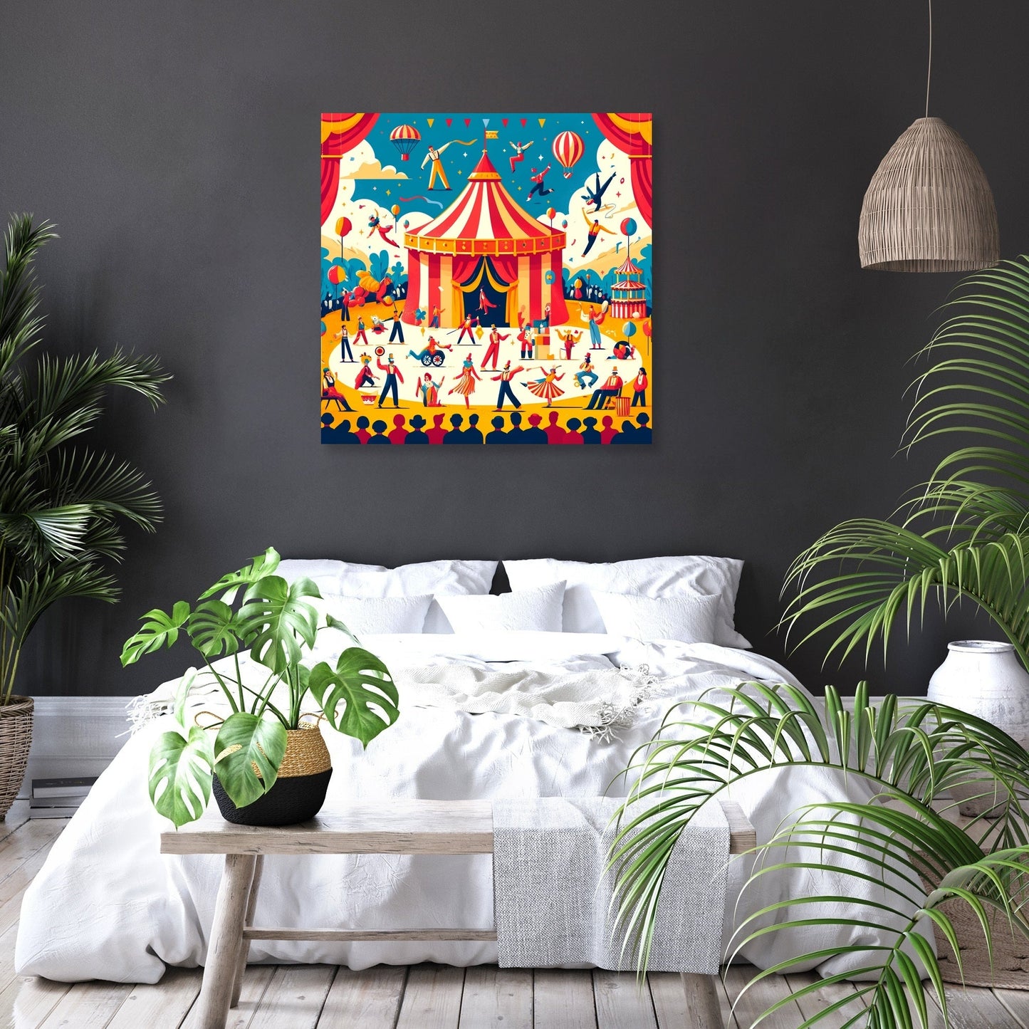 Circus Spectacle Canvas