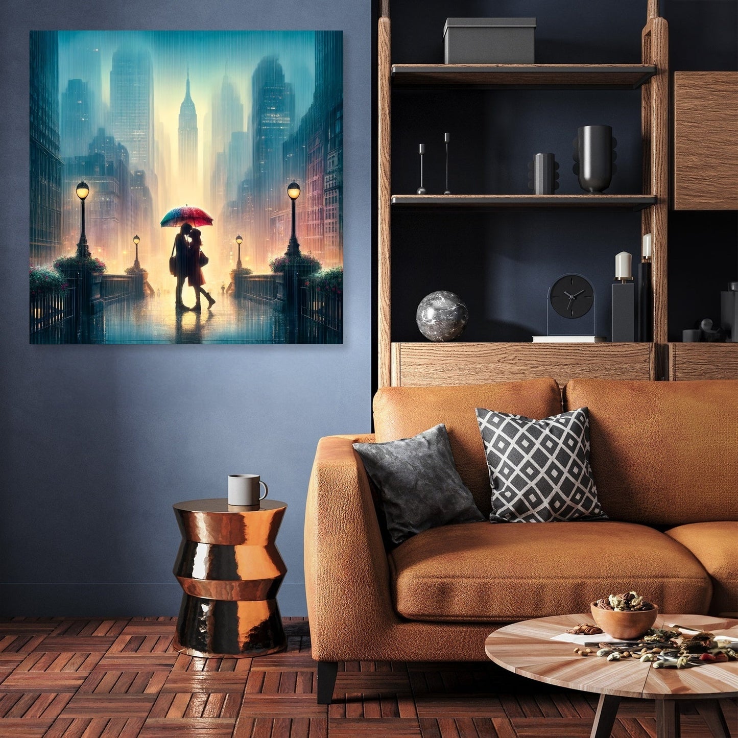 Spring Rain Romance Canvas