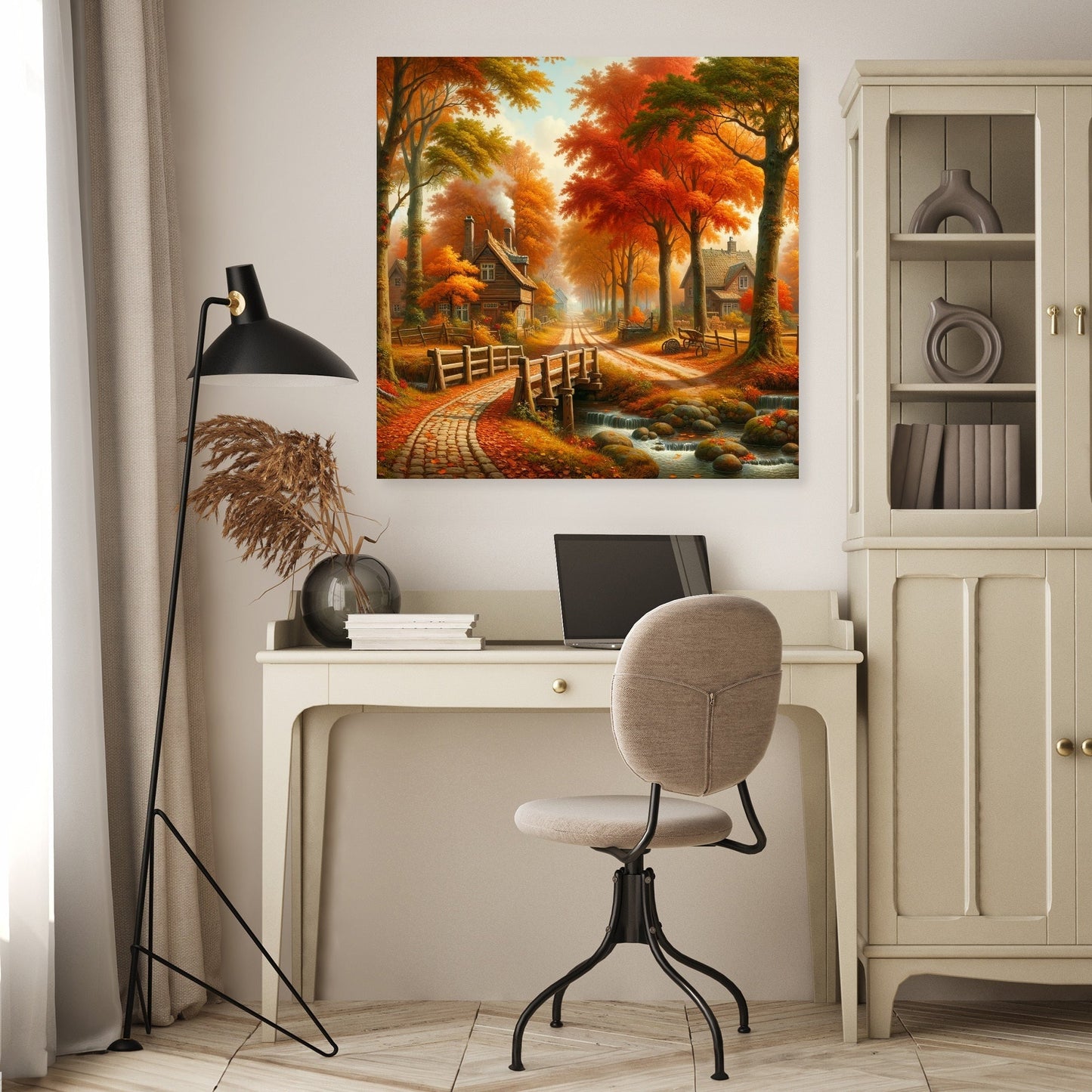 Autumn Lane Canvas