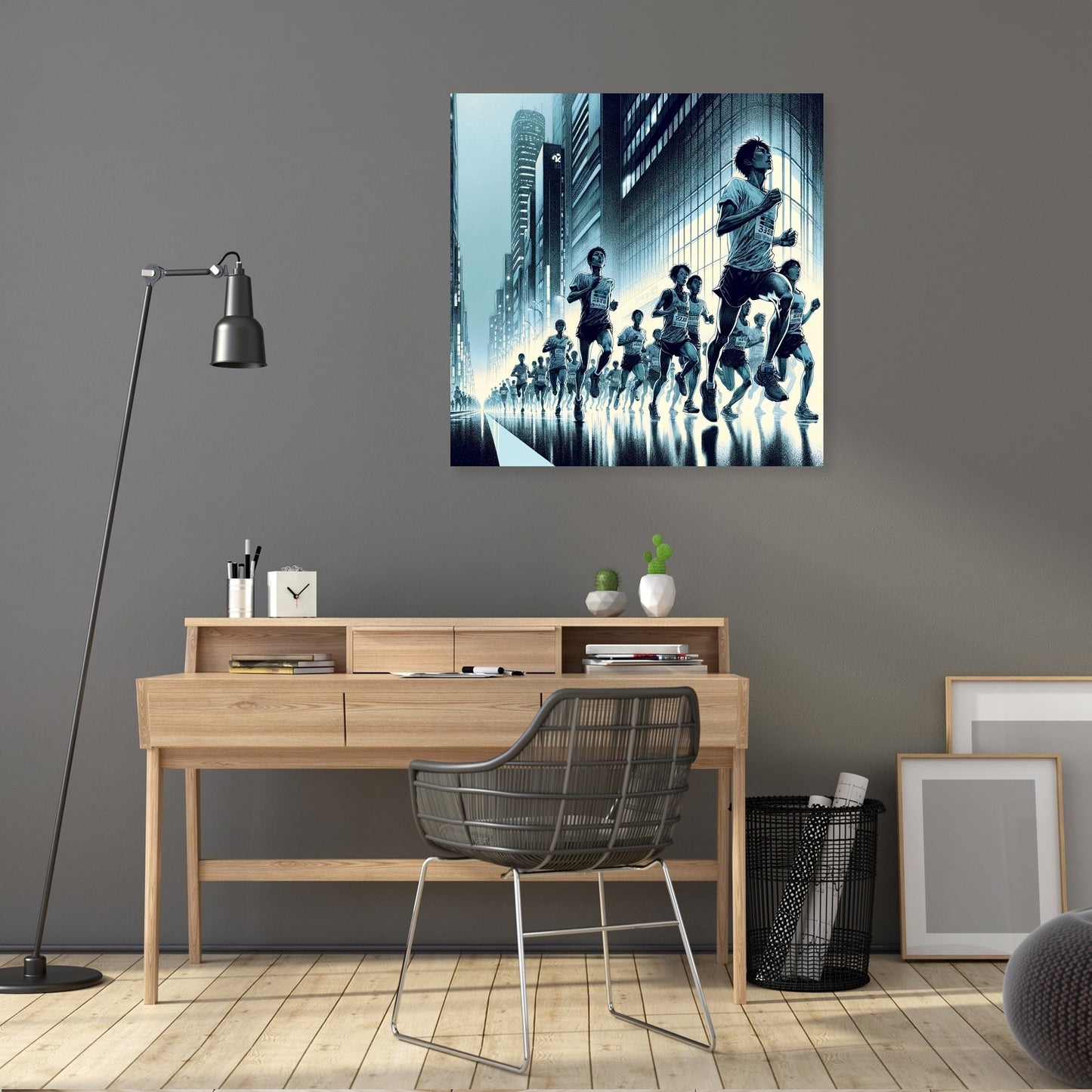 Midnight Marathon Canvas