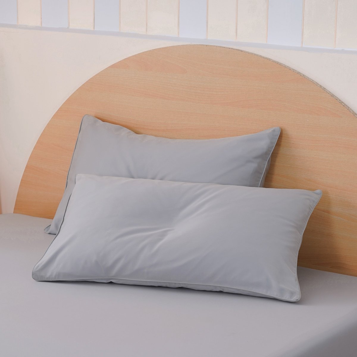 Ackly Bamboo Dove Grey Duvet Cover Set