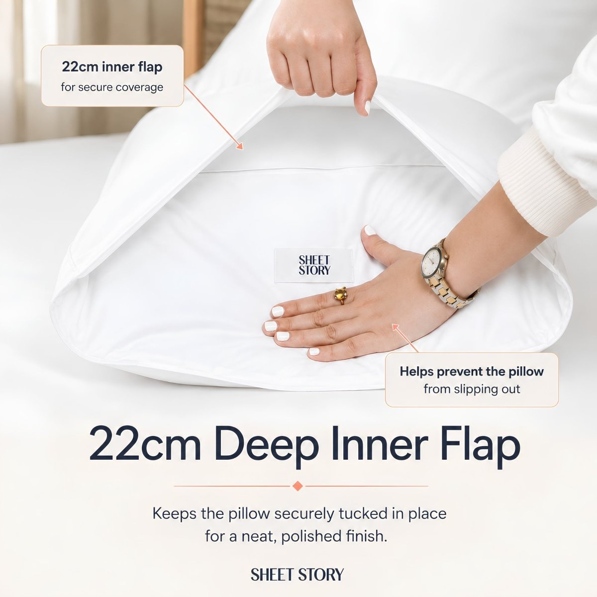 Ackly Bamboo White Duvet Cover Set