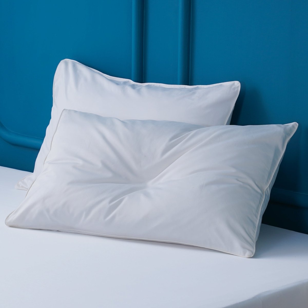 Ackly Bamboo - White Duvet Cover, Sheet & Pillowcases Set